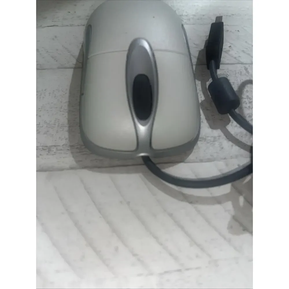 Microsoft IntelliMouse Optical USB Wired Mouse Vintage Red/Gray Tested Works